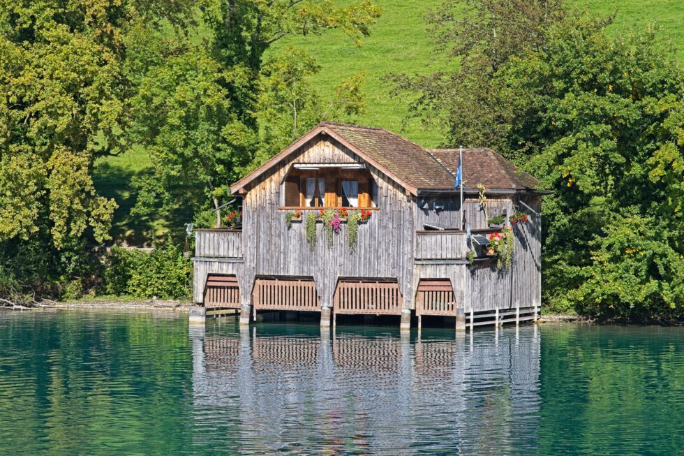 Aargau Meisterschwanden Delphin Bootshaus