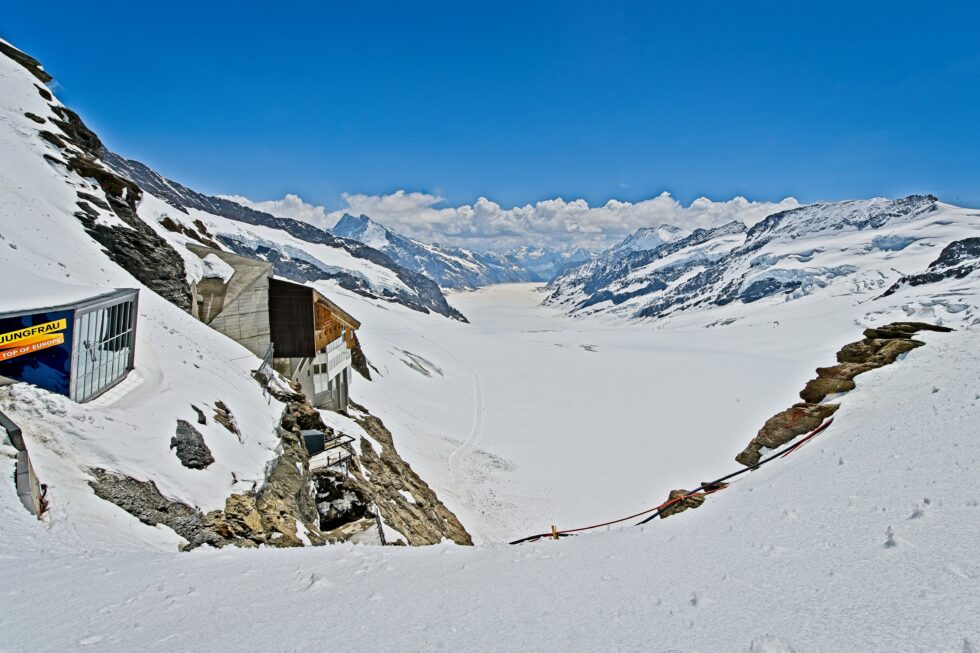 Bern Alpen Jungfraujoch Aletschgletscher