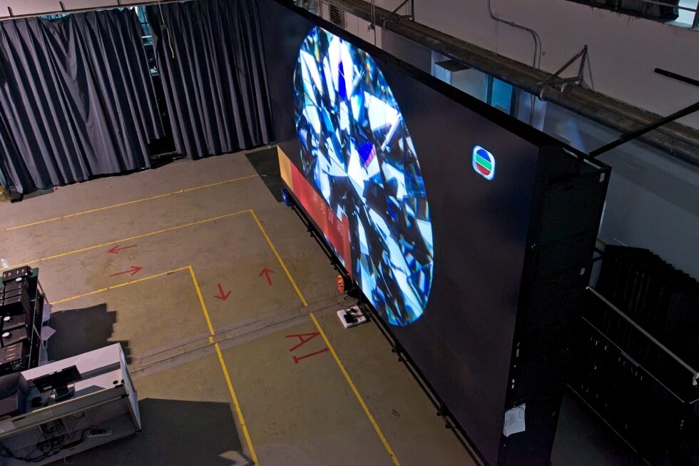 China Guangzhou Industrie Videowall Montage