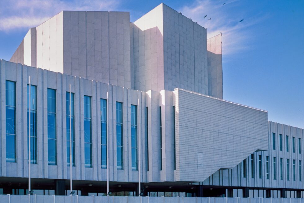 Finnland Helsinki Architektur Finlandia-Halle