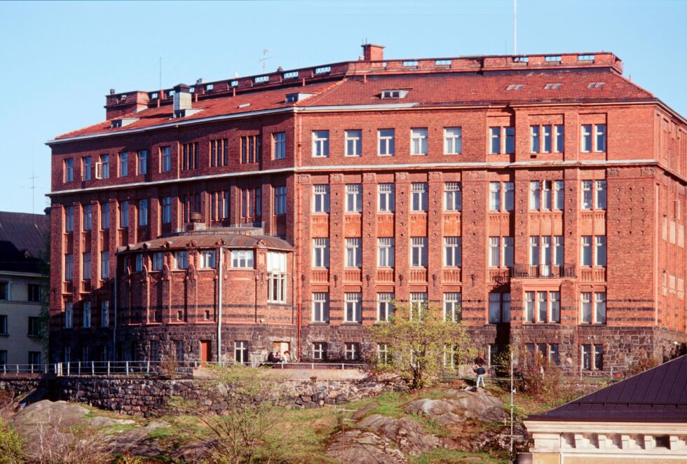 Finnland Helsinki Architektur Häuser Fassaden