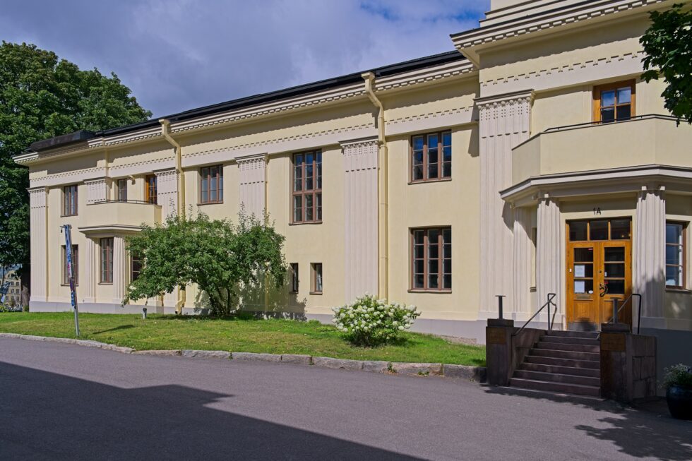 Finnland Helsinki Architektur Häuser Fassaden