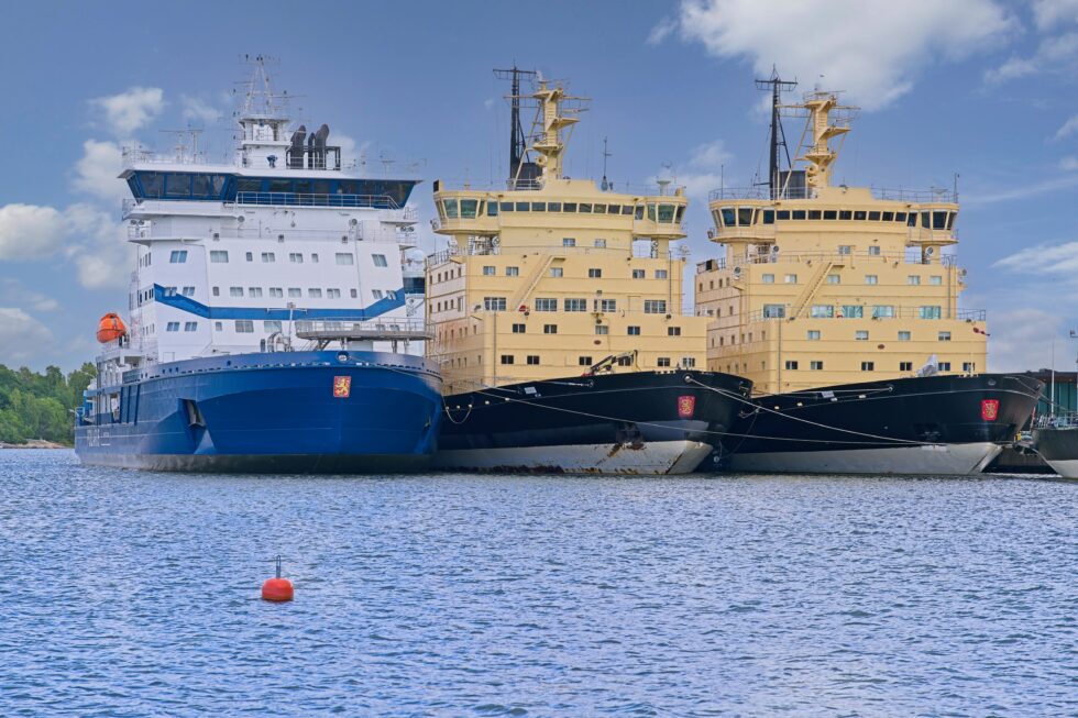 Finnland Helsinki Katajanokka Schiff Eisbrecher