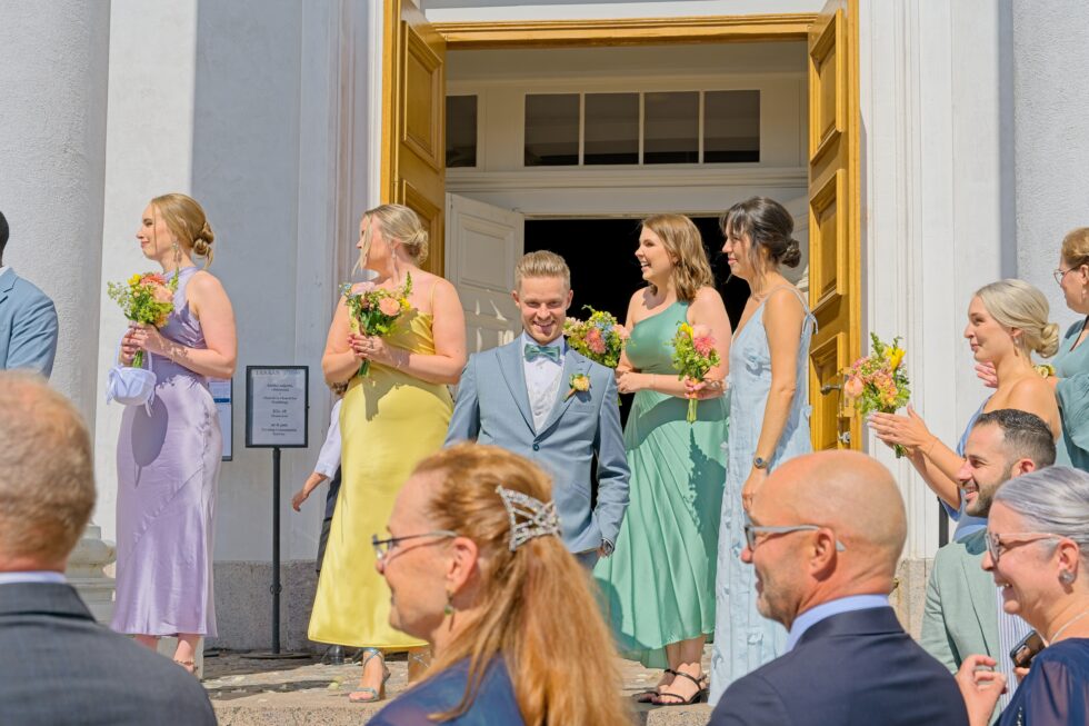 Finnland Helsinki Kirche Dom Hochzeit