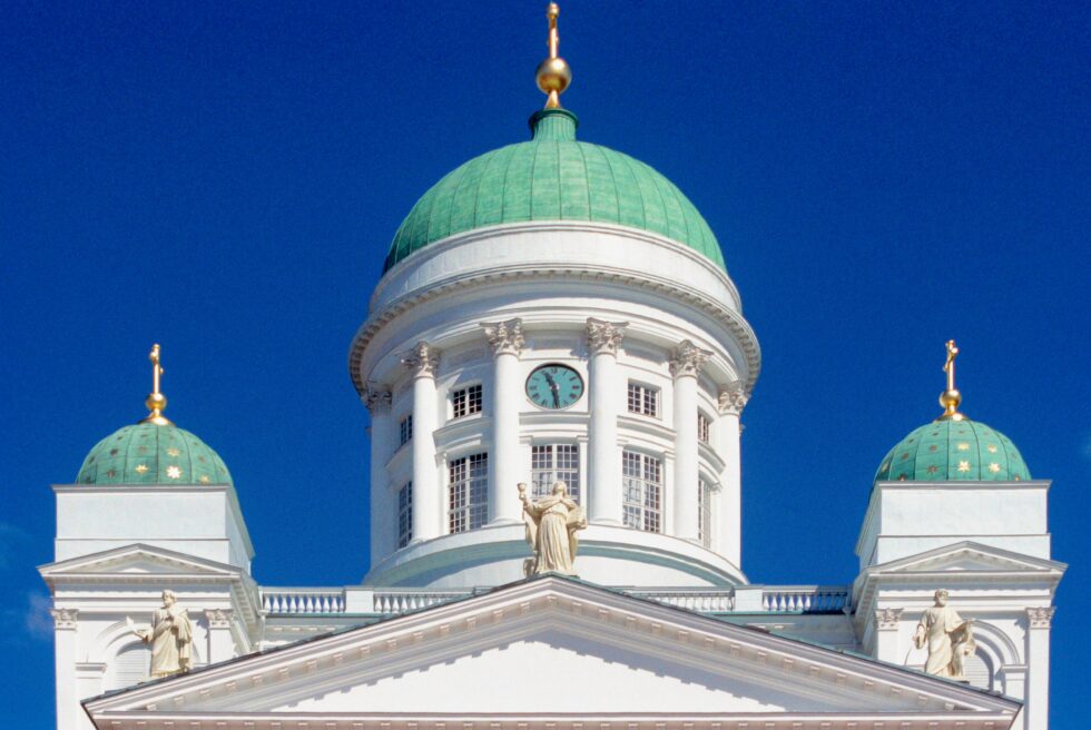 Finnland Helsinki Dom Kuppel