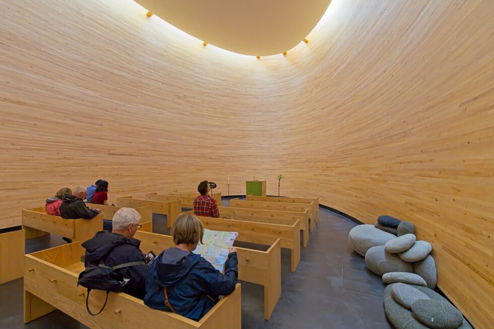 Finnland Helsinki Kirche Kamppi-Kapelle Raum der Stille