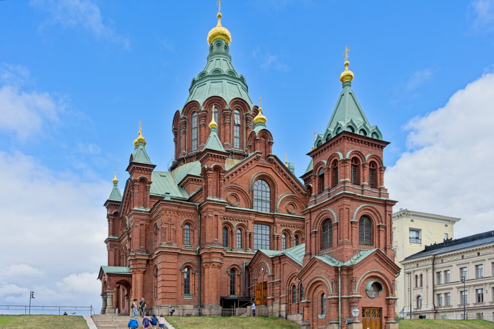 Finnland Helsinki Kirche Upenski Kathedrale