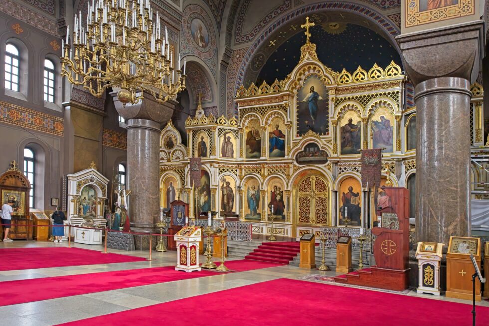 Finnland Helsinki Kirche Upenski Kathedrale Kirchenraum