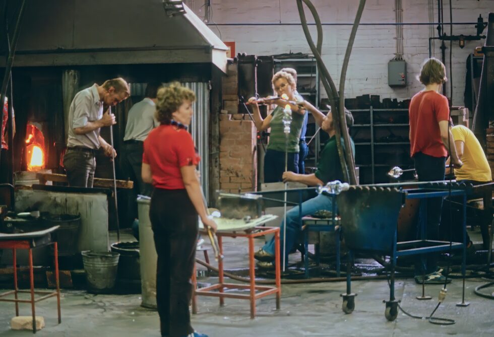 Finnland Iittala Industrie Glasbläserei