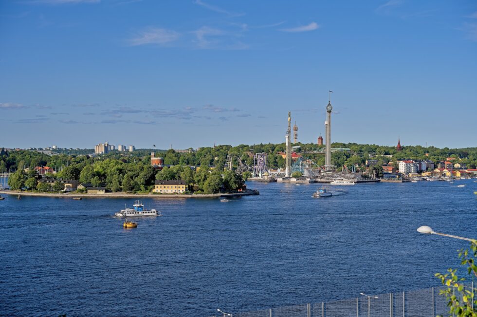Schweden Stockholm Södermalm Katarina-Lift Aussicht