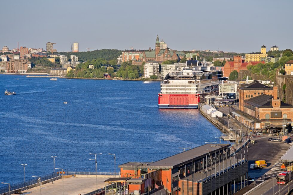 Schweden Stockholm Södermalm Katarina-Lift Aussicht Fähre Viking Line