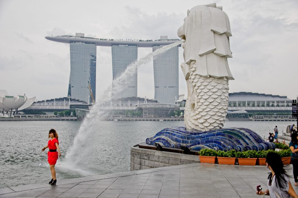 Singapur Marina Bay, Merlion Park Hotel