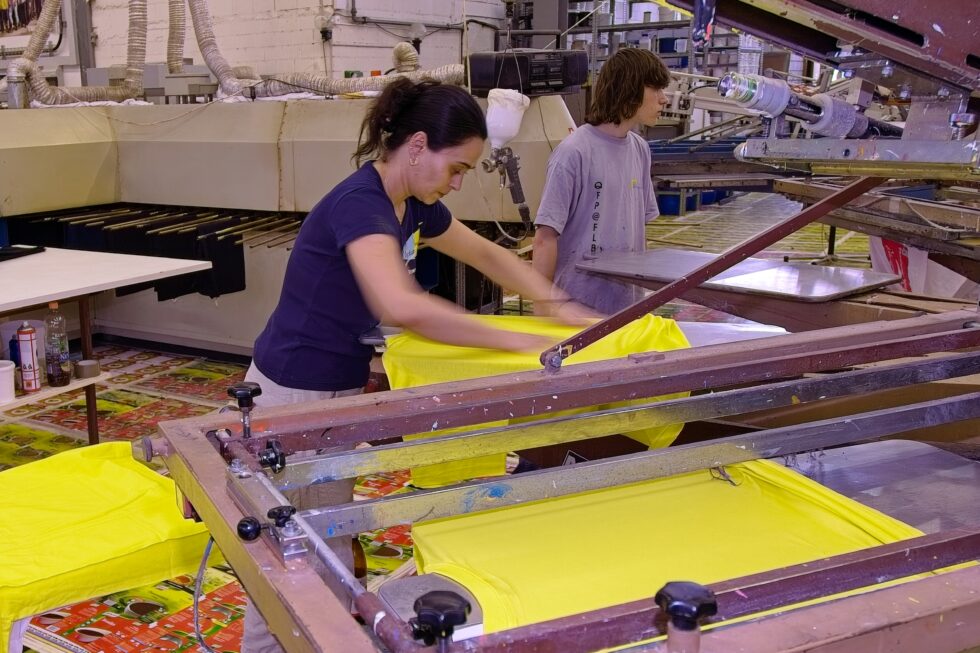 Industrie Siebdruckerei