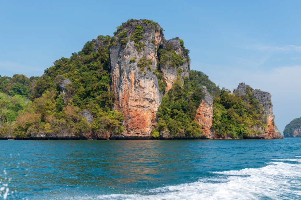 Thailand Phang Nga Adamanisches See Felsformationen