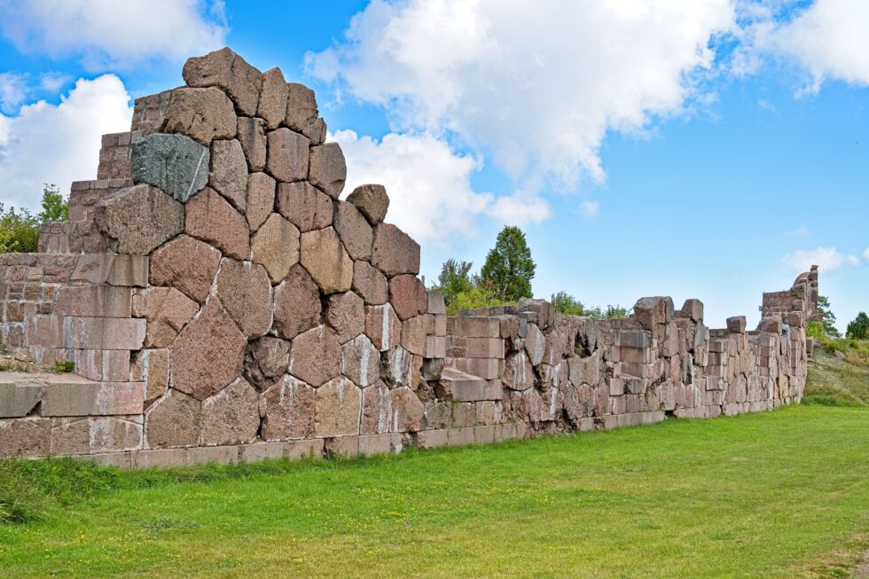 Finnland Aland Bommarsund Festung Ruine
