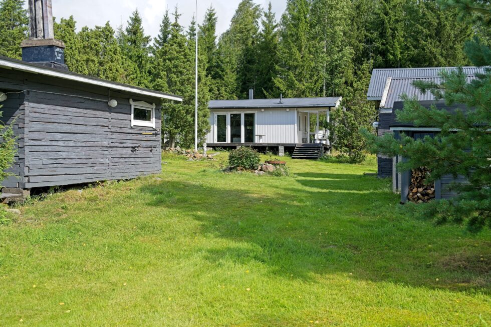 Finnland Ahlainen Landschaft Wochenendehäuser