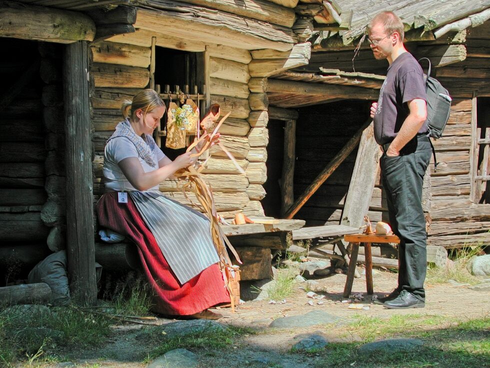Finnland Helsinki Seurasaari Handwerk