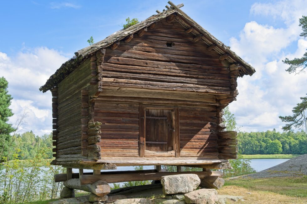 Finnland Helsinki Seurasaari Kornspeicher