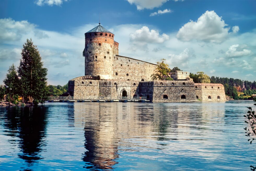 Finnland Savonlinna Burg Olavlinna