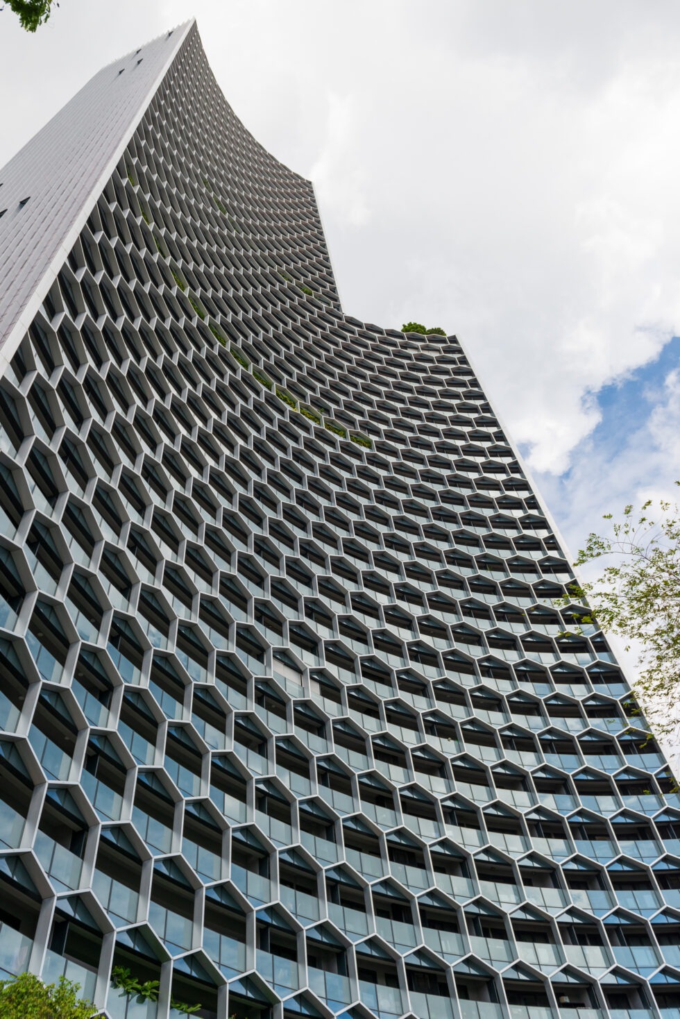 Singapur Beach Road Hochhäuser Duo Tower