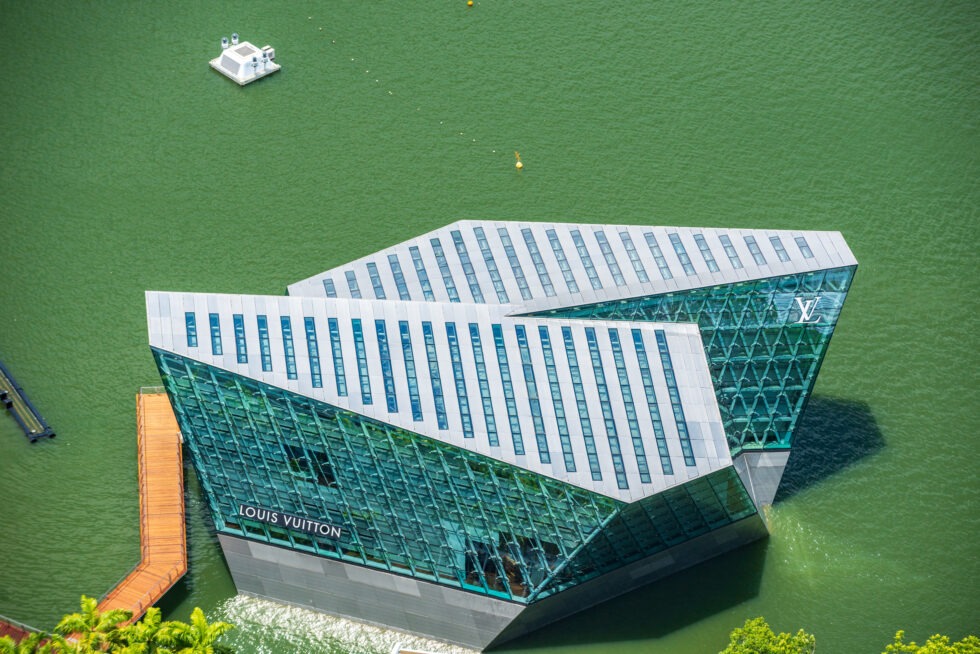 Singapur Marina Bay Art Science Museum Louis Vuitton