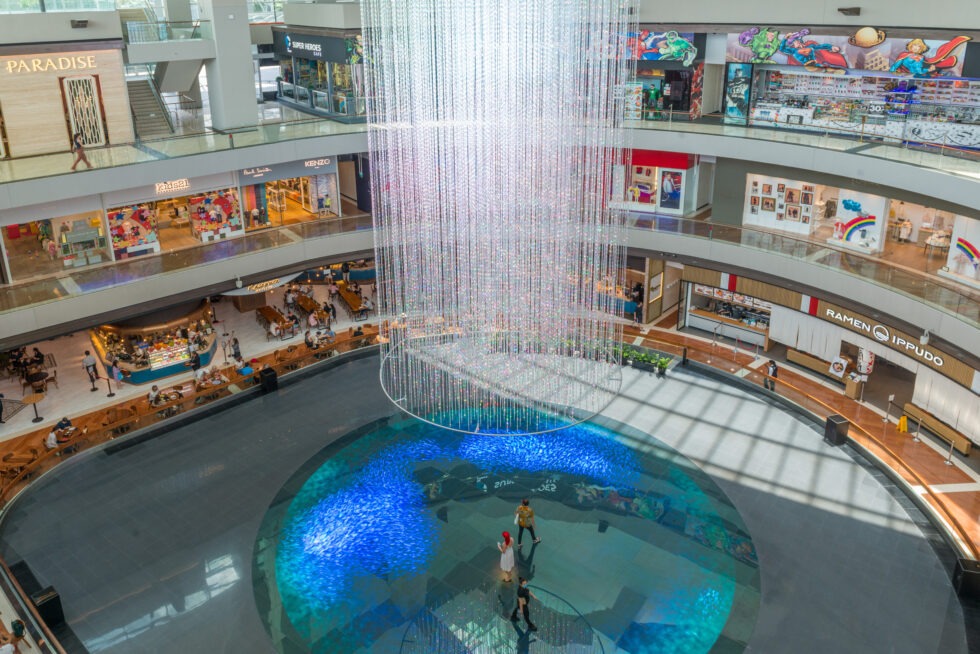 Singapur Marina Bay Sands Einkaufszentrum
