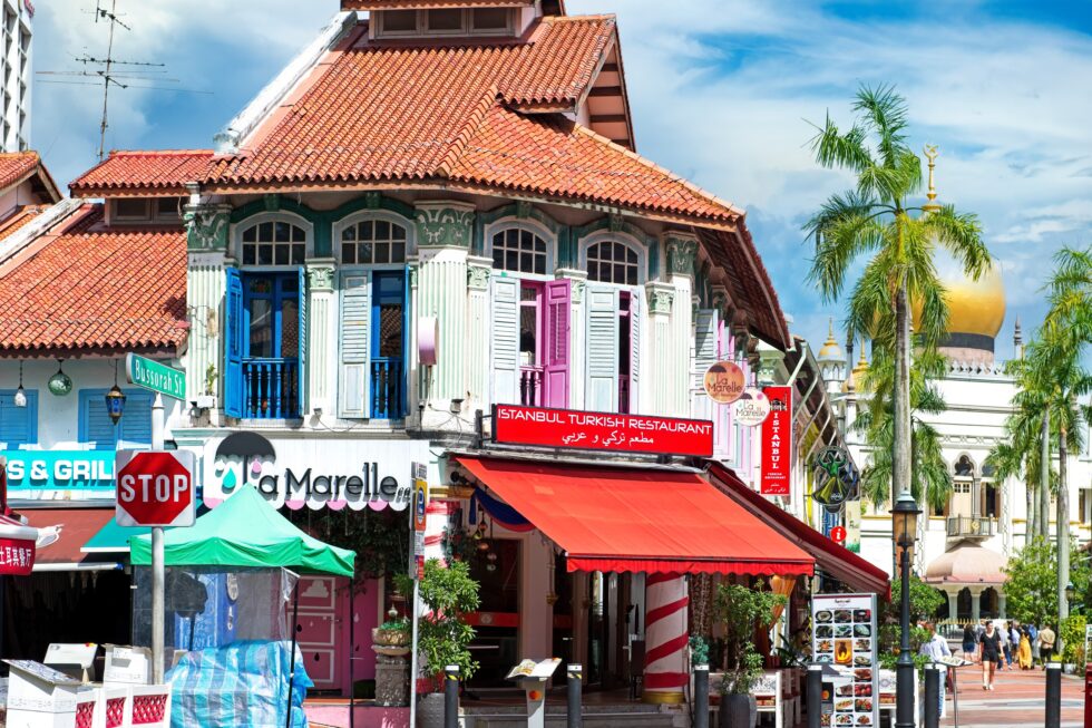 Singapur Arabisch Bussorah Strasse