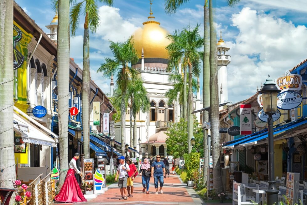 Singapur Arabisch Sultan-Moschee